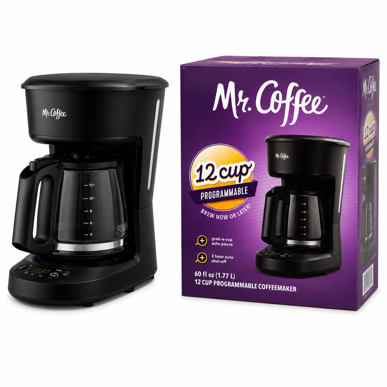 Mr. Coffee 12-Cup Programmable Coffee Maker