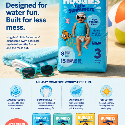 Huggies Little Swimmers Disposable Swim Pants