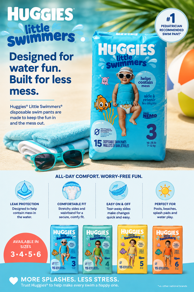 Huggies Little Swimmers Disposable Swim Pants
