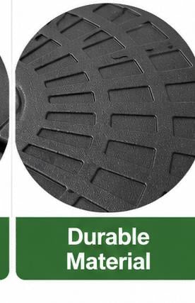 ABCCANOPY 4-Piece Fillable Patio Umbrella Base – Black, 115 lb Capacity