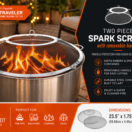 Two Piece Spark Screen