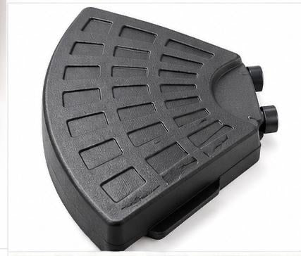 ABCCANOPY 4-Piece Fillable Patio Umbrella Base – Black, 115 lb Capacity