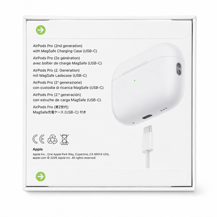AirPods Pro (2nd Generation) with MagSafe Charging Case (USB-C)