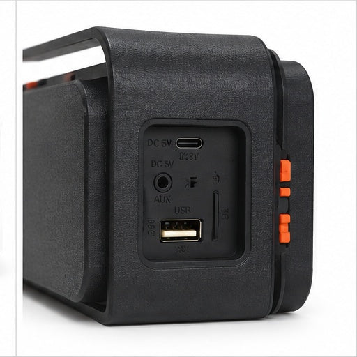 Mosovo H80 Portable Bluetooth Multimedia Speaker with TWS & LED Lights