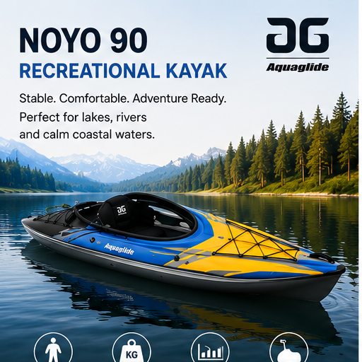 Aquaglide NOYO 90 Recreational Kayak – Stable & Comfortable