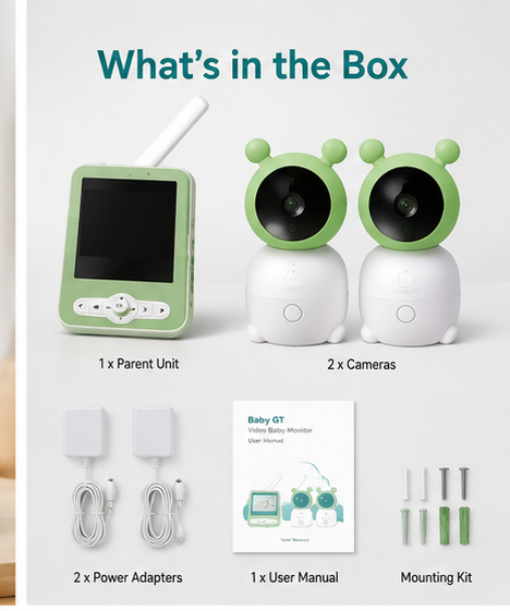 Baby GT 2K Smart Video Monitor