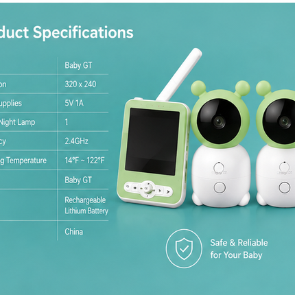 Baby GT 2K Smart Video Monitor