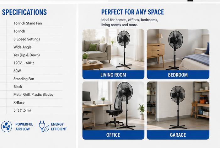 Cool-Living fan