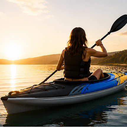 Aquaglide NOYO 90 9-Ft 1-Person Recreational Inflatable Kayak